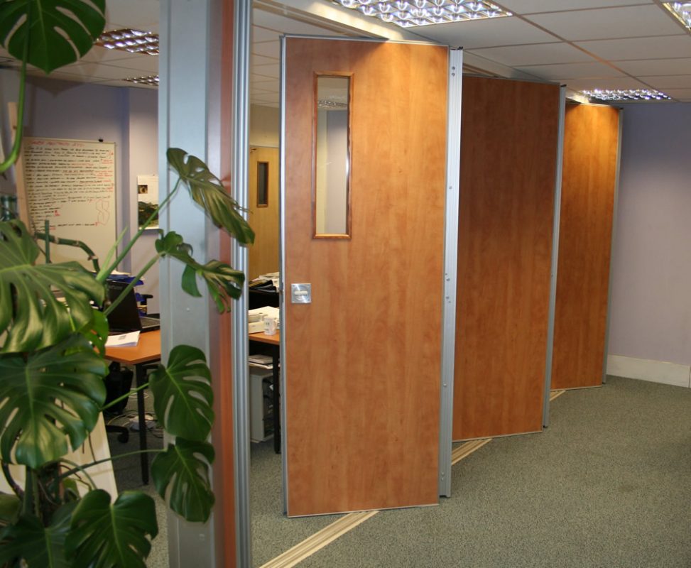 Sliding Folding Partitions Moving Designs Limited