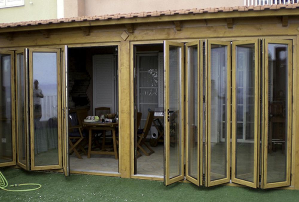 Glass Bi-Fold Doors - Hardwood Timber - Moving Designs Limited - Example 3