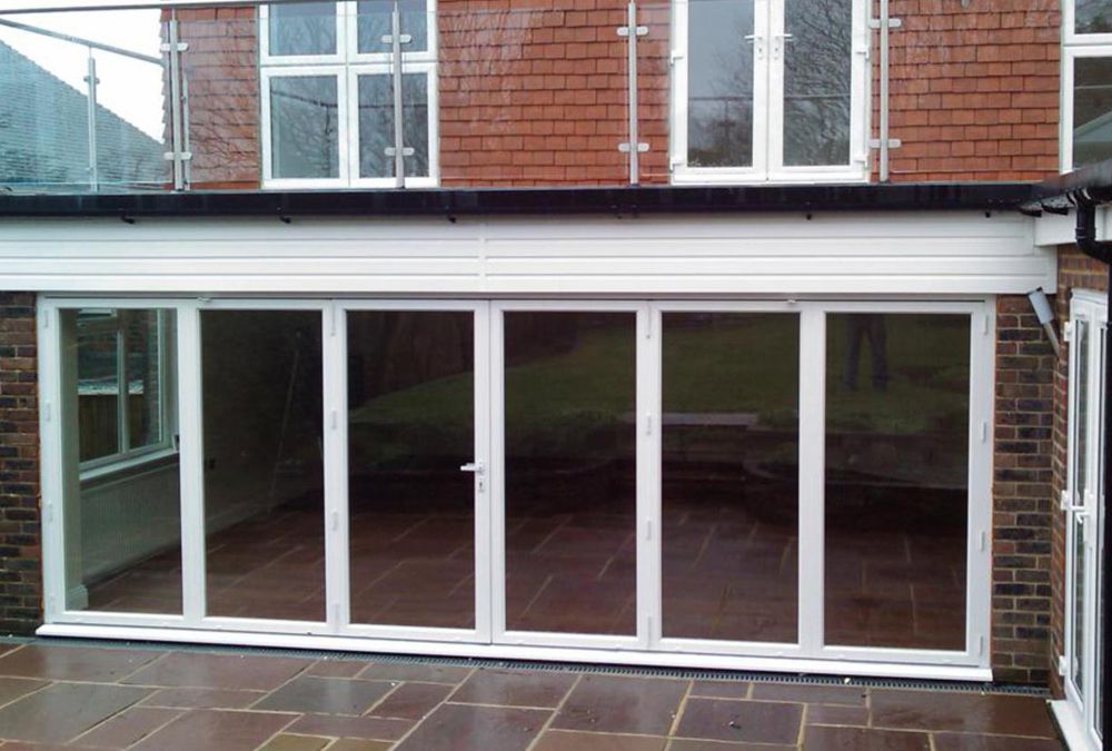 Glass Bi-Fold Doors - PVCu - Moving Designs Limited - Example 14