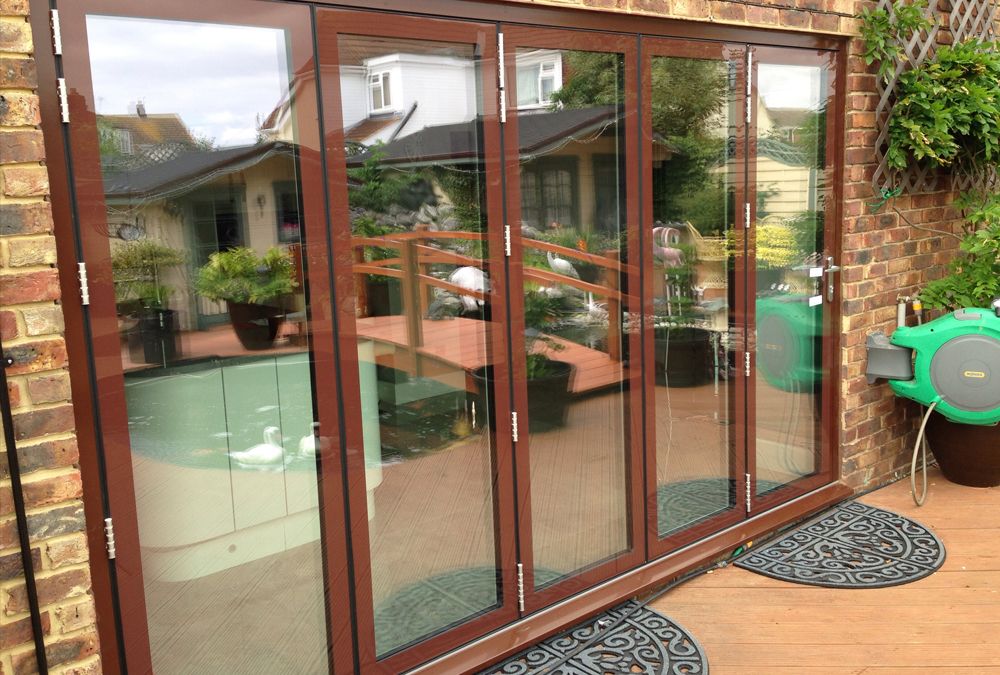 Glass Bi-Fold Doors - GlassIIEdge™ & Wood - Moving Designs Limited - Example 2