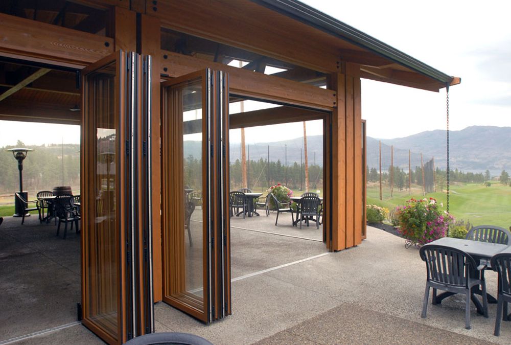 Glass Bi-Fold Doors - Hardwood Timber - Moving Designs Limited - Example 2