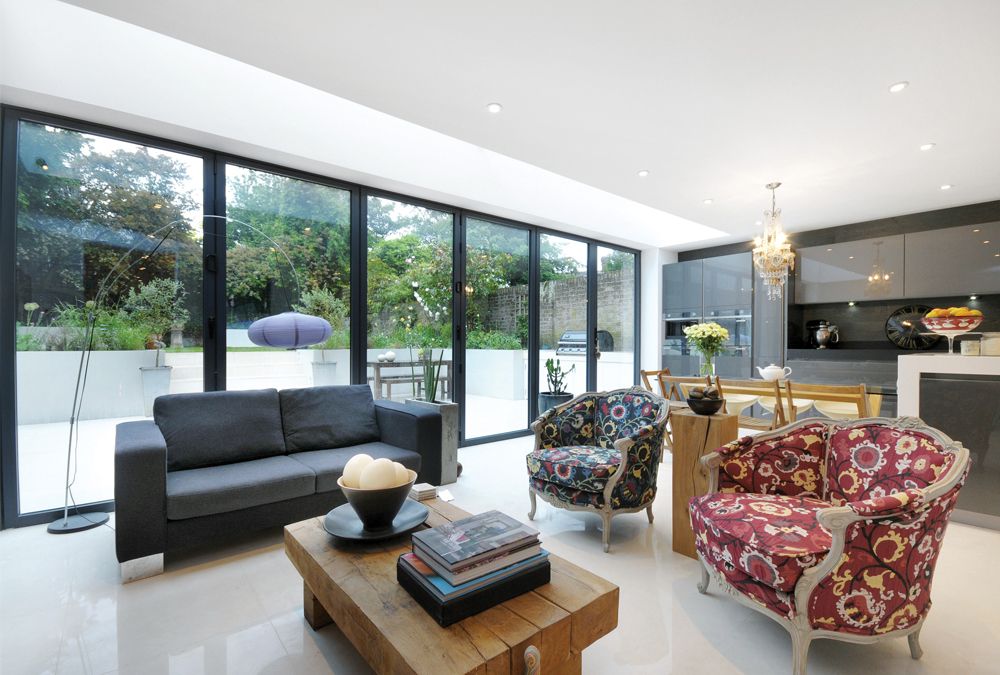 Glass Bi-Fold Doors - Aluminium - Moving Designs Limited - Example 2