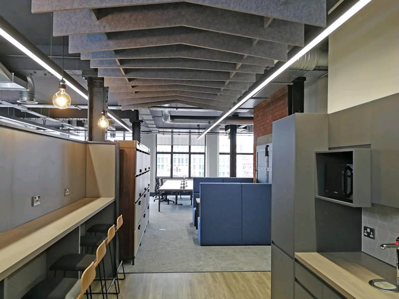 Chevron Acoustic Absorber - Serenity Acoustic Solutions - Moving Designs Limited