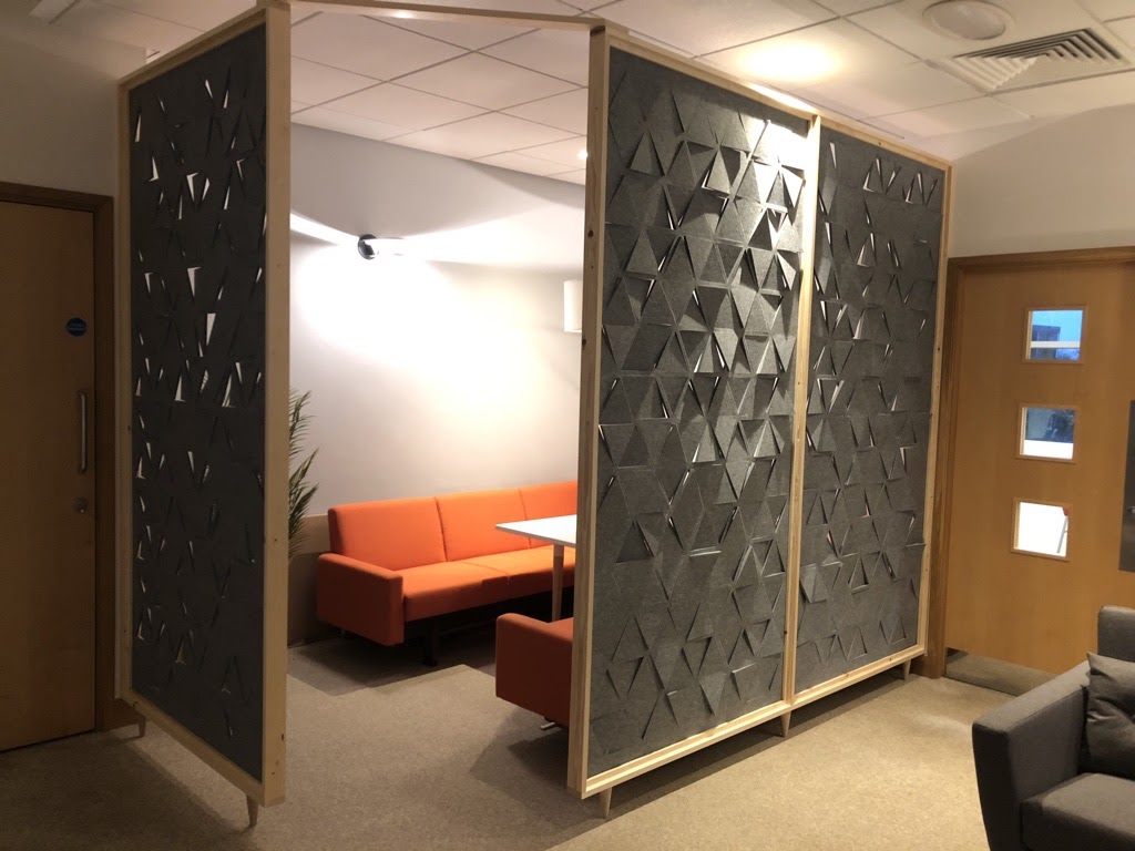 Flex Acoustic Divider - Serenity Acoustic Solutions - Moving Designs Limited