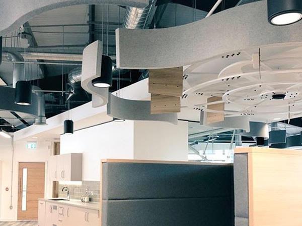 Wave Baffles - Serenity Acoustic Solutions - Moving Designs Limited